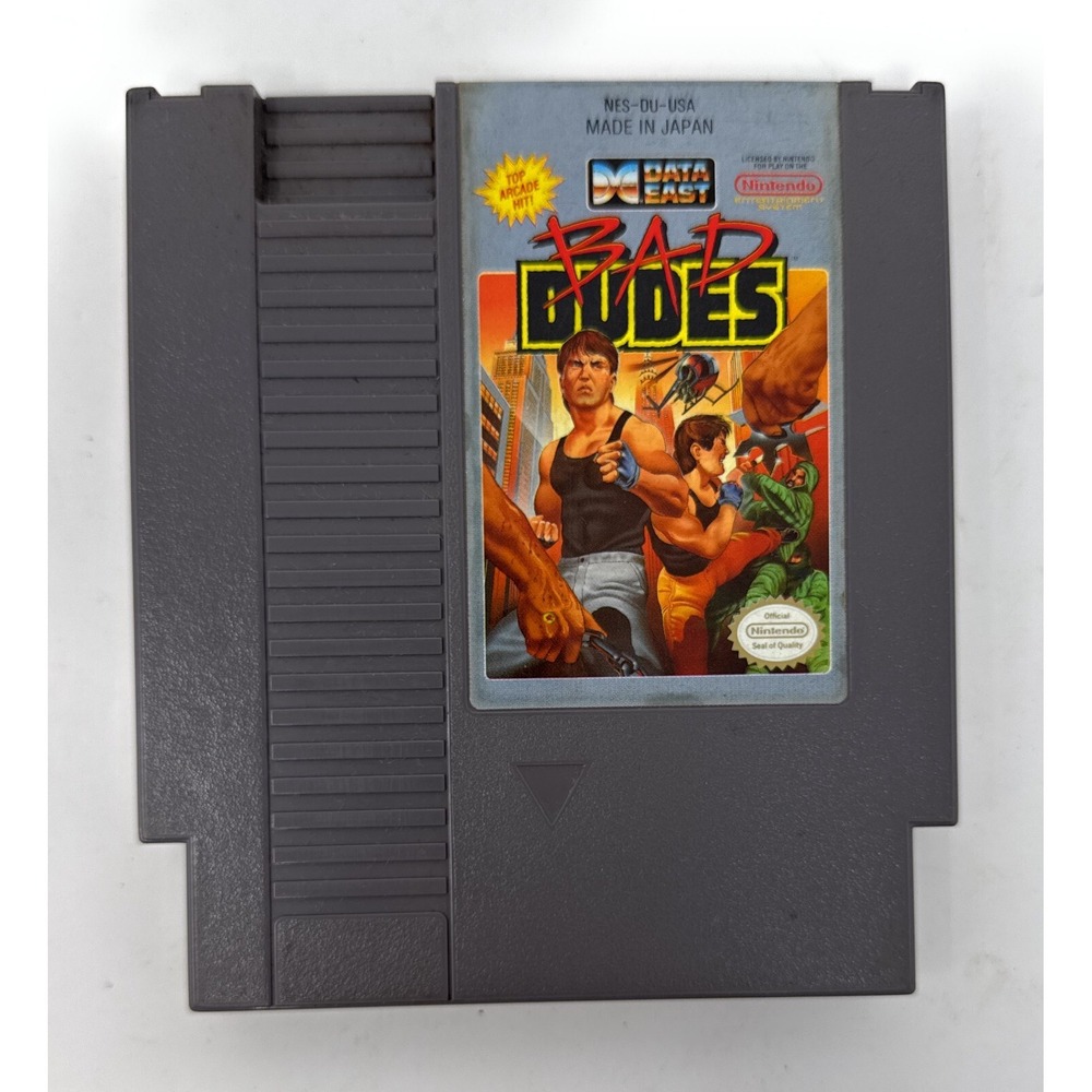 Bad Dudes Nintendo Entertainment System 1990 NES Tested‎